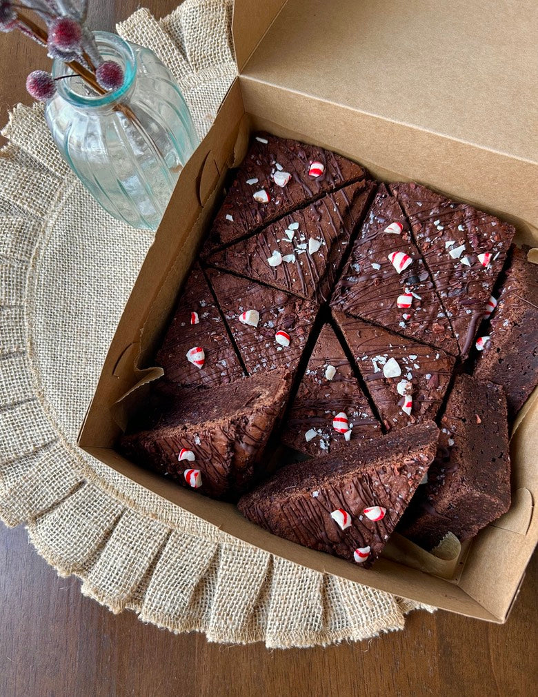 Mini Peppermint Brownies