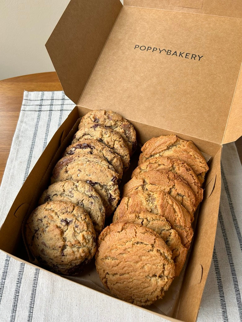 Mini Brown Butter Miso Cookies